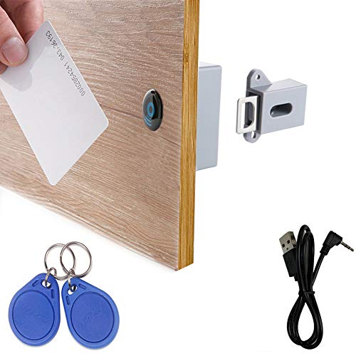 WOOCH Electronic Lock, Hidden DIY RFID Lock with USB Cable for