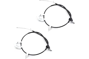 2PCS Rear Left&Right Parking Brake Cables Compatible with Toyota Yaris 2007 2008 2009 2010 2011, for Toyota Yaris 2007 Driver