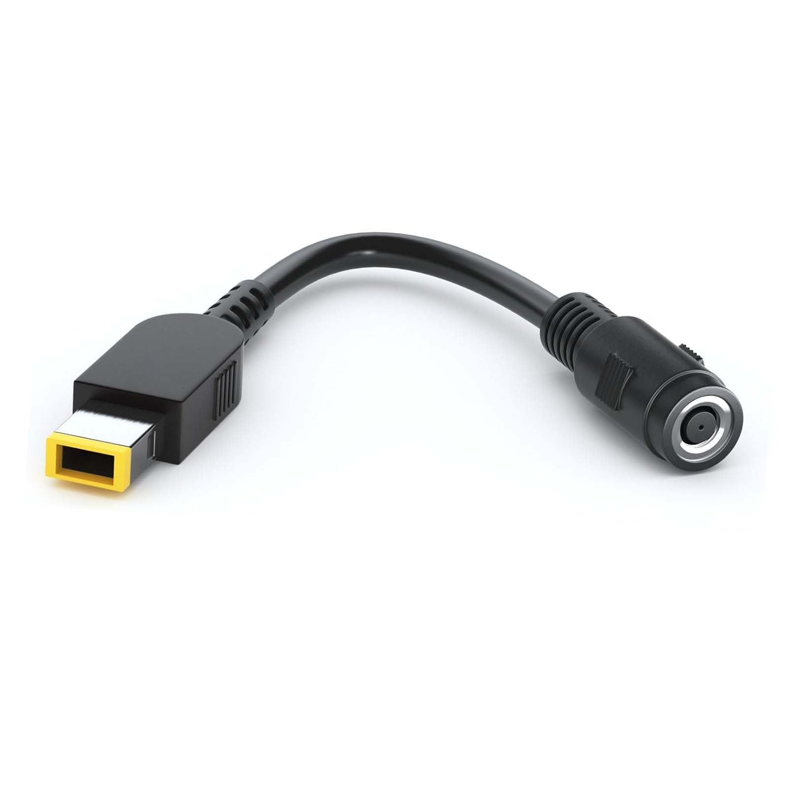 helpers lab Power Supply Charger Converter Cable Adapter 5.5mm Female Interface for Thinkpad Edge Flex ideapad ThinkCentre Heli X1 Carbon Yoga Medion Akoya IdeaCentre