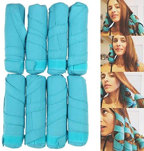 Women's Sleeping Hair Curlers, Nighttime Sleep Styler Heat-free Hair Rollers Hair Styling DIY Tool for Long Hair Salon