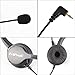 Binaural DC 2.5MM Telephone Headset for Landline Phones,Compatible for Jabra Cisco Polycom Panasonic