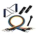 LanLan Exercise bands 11Pcs Resistance Bands Yoga Pilates Crossfit Fitness Equipment Elastic Pull Rope Workout Latex Tube Set
