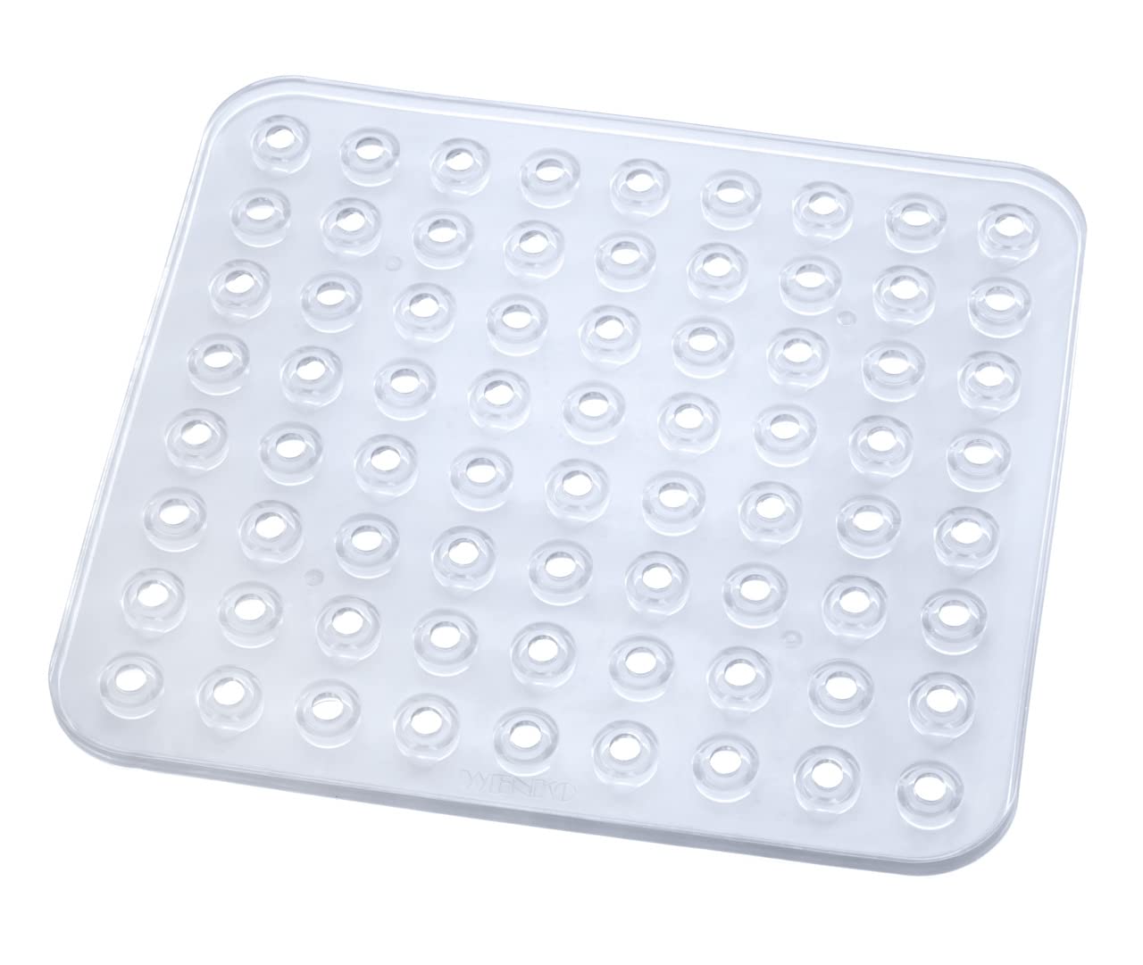 Wenko 2005570100 Sink mat Crystal Square Extra Strong, Plastic, Transparent — image 1