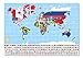 Mr Columbus Scratch Off World Map Poster – with Country Flags, for Travel, Education, and Fun – Perfect to Travelers and Childrenּ+Free Ebook, Scrtcher, Wiping Cloth and Tube