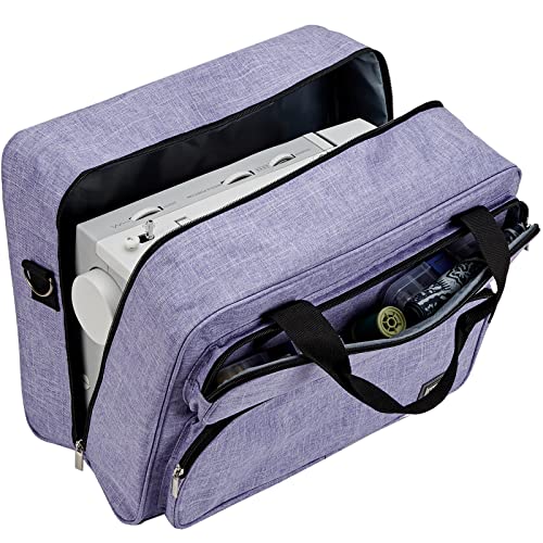 HOMEST Sewing Machine Carrying Case, Universal Tote Bag with Shoulder