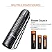 NICRON Flashlight, N81 Tactical EDC Flashlight 700 Lumens,Zoomable,Water Resistant,5 Modes,Handheld Light-for Camping, Outdoor, Emergency, Everyday Flashlights(18650/AA Not Included)