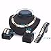 5PC Gold Plated Africa Royal Style Jewelry Sets Necklace Wedding Party Dance Show Costume