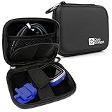 Kidizoom Smartwatch Case - Premium Quality Shock Absorbent Blue Shell Case with Carabiner Clip & Dual Zip Function for Kidizoom Smartwatch DX2 | DX | Connect DX | Plus | Plus 2 | 2 |-by DURAGADGET