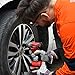 MPT Impact Torque Wrench Cordless, 21V 1/2-inch Brushless Impact Driver with 3.0Ah Li-ion Battery Fast Charger, 250 Ft-lbs(350N.m) Impact Gun/Drill for Car Tires