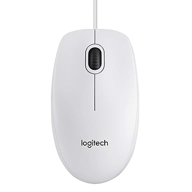 Logitech B100 Optical Business Maus, weiß