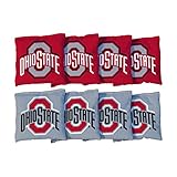 Ohio State OSU Buckeyes Replacement Cornhole Bag Set (corn filled)