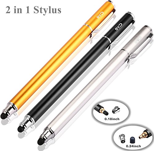 Bargains Depot (3-Pack Rubber Tip Series] Capacitive