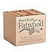 Plow & Hearth Boxed Fatwood Fire Starter All Natural Organic Resin Rich Eco Friendly Kindling Sticks for Wood Stoves Fireplaces Campfires Fire Pits Burns Quickly and Easily Safe Non Toxic (25 LB)