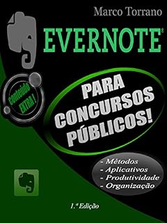 Livro Evernote: para concursos públicos (conteúdo extra: organizando e estudando as leis brasileiras e/ou internacionais do ordenamento jurídico)