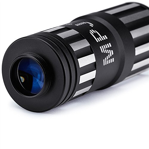 iPhone 6S Plus Lens, iPhone 6 Plus Lens, MPJ Camera Lens Kit for iPhone 6 PLUS 6S PLUS Including One 12x Zoom Aluminum Manual Focus Telescopic Optical Lens (Black)(Not For iPhone 6, 6S)