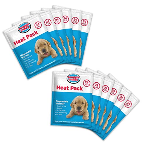 Snuggle Puppy Replacement Heat Packs for Pets 12Pack of Heat Packs