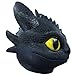 How to Train Your Dragon Toothless Night Fury Head Mask Dinosaur Costume Latex Mask Navy Blue