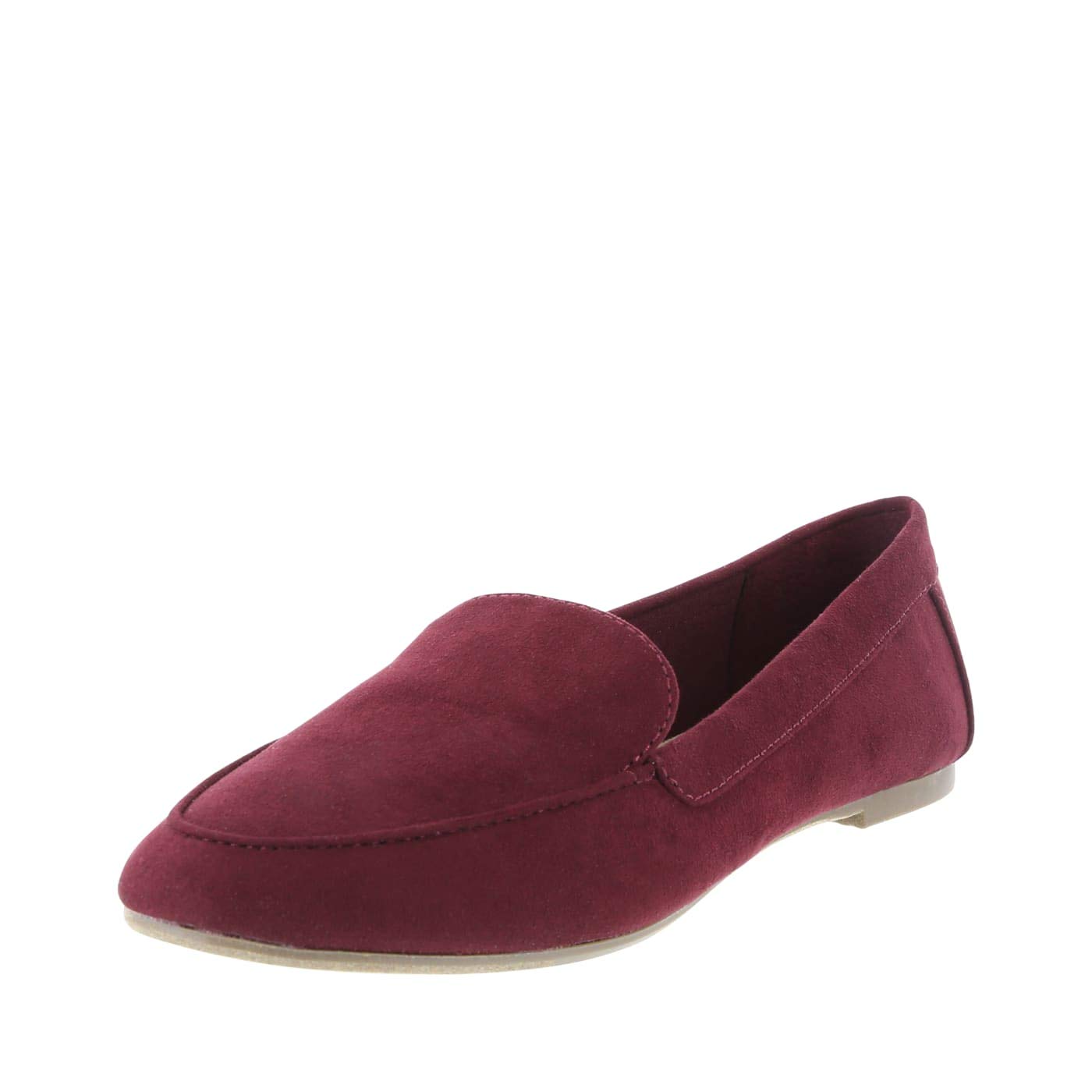 dexflex Comfort Sangria Suede Women's Barb Flex Loafer 6 Regular