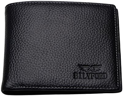 Men's Wallet, CARQI RFID Blocking Leather Multi Card Bifold Money Pocket