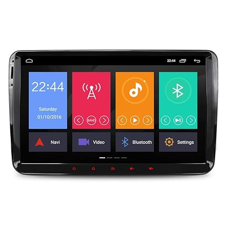 Junhua 9 Zoll Android 8.1/8.0 2GB RAM DVD GPS Autoradio für VW Passat Touran Polo Golf Skoda Fabia GPS Navigation Radio DAB+ 