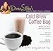 Cold Brew Coffee Bag - #1 Raw Food Nut Milk Bag and Cold Brew Coffee Maker - Food Strainer - Filter Bags - Fine Mesh Strainer - Mesh Filter - Sturdy and Reusable - Amazing Multi-purpose Kitchen Tool - Free Recipe E-book 12 Amazing Nut and Seed Milks