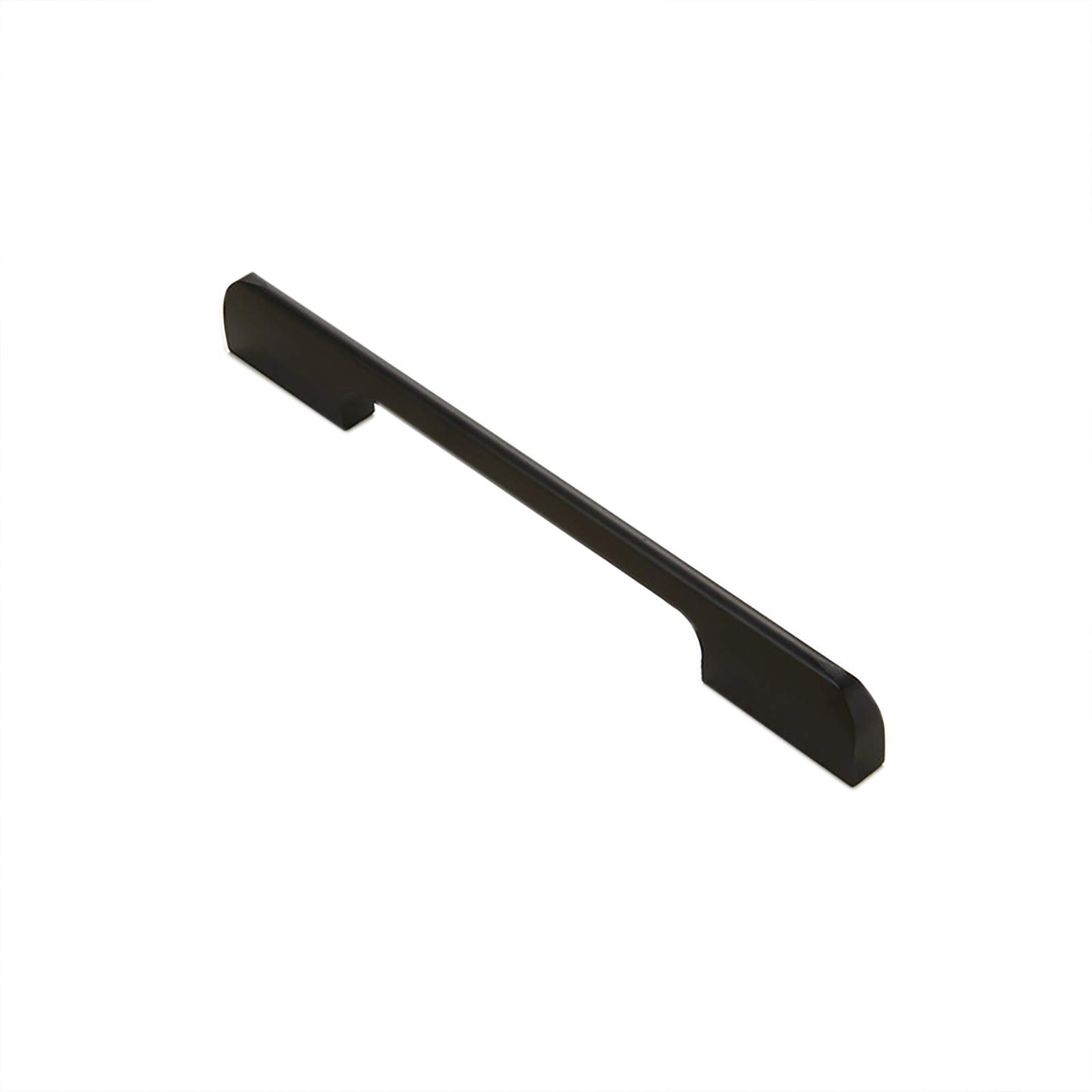 MACHSWON 1 PCS Black Cabinet Pulls Dresser Drawer Pulls Kitchen Cupboard Door Pulls, Aluminum Alloy Furniture Handles Pulls Wardrobe Handles Door Handles, Hole Center 288mm