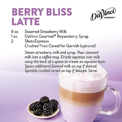 DAVINCI GOURMET BOYSENBERRY SYRUP, 25.4 FLUID OUNCES (PACK OF 1)