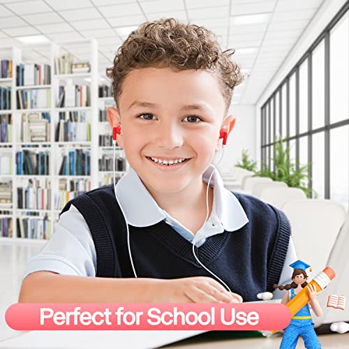 Hongzan 100 Pack Classroom Earbuds Headphones Bulk for School Kids