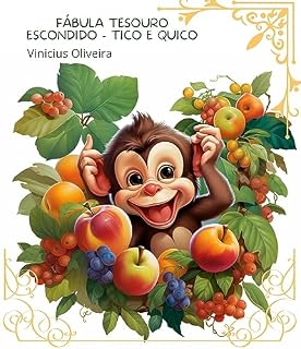 Livro Fábula Tesouro Escondido - Tico e Quico