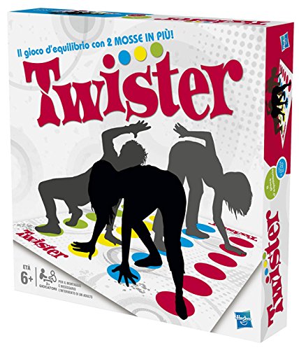title=Hasbro- Twister Gioco di Società [Versione Italiana]