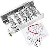279838 AND 279816 Dryer Heating Element and Thermostat Combo Pack for Whirlpool Kenmore Electric Dryers
