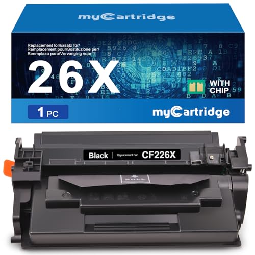 MYCARTRIDGE 26X Compatible for HP CF226X Toner for HP Laserjet Pro MFP M426fDW Toner for Laserjet Pro M402DNE M402N for CF226X CF226A 26A (1 Black)
