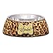 Loving Pets Spoiled Leopard Milano Bowl for Dogs, Medium