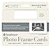 Strathmore Photo Frame Cards, White, 5x6.875 inches, 10 Pack, Envelopes Included - Blank Greeting Cards for Weddings, Events, Birthdays