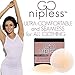 Self Adhesive Silicone Nipplecovers Pasties - 1-Pair Size A-D Women Bra Nipple Covers