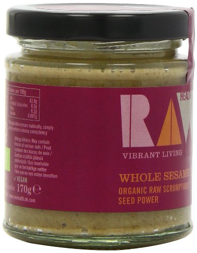 Raw Health - Organic Spreads - Whole Sesame Tahini - 170g - Thumbnail 6