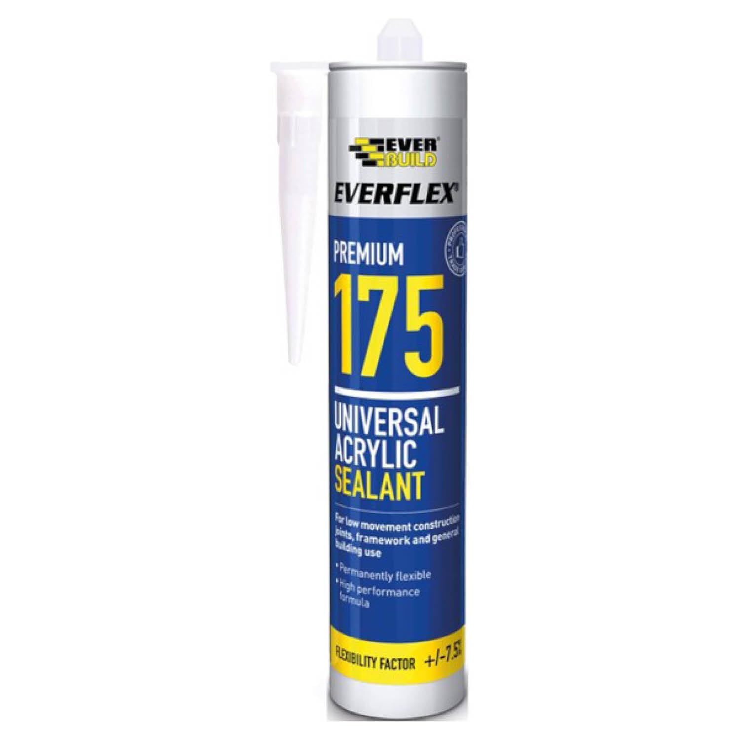 Everbuild Everflex 175 Premium Universal Acrylic Sealant – Premium Quality – Brown – 300 ml