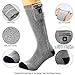 SNOW DEER Upgraded Heated Socks,Electric Rechargeable Battery Heating Socks for Men Women,Winter Ski Hunting Camping Hiking Riding Motorcycle Warm Socks Foot Warmer