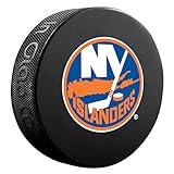 New York Islanders Basic Logo Souvenir Hockey Puck By Sher-Wood