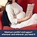 hiccapop Pregnancy Pillow Wedge for Maternity | Memory Foam Pillows Support Body, Belly, Back, Knees (Navy Blue)