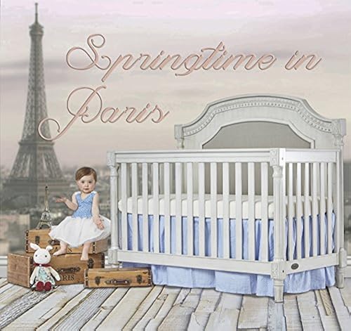 Evolur Julienne 5-in-1 Convertible Crib in Antique Grey Mist