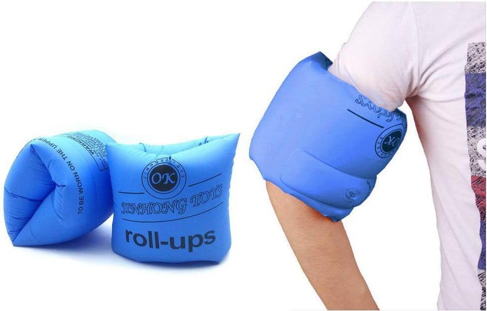 Topsung Arm Floaties Inflatable Swim Bands Rings Swimming Floats Tube Armlets for Children and Adult : Sports & Outdoors