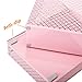 Delifox Office Suppliers 5 Piece Desktop Organizer Set Desk Accessories - Letter Tray, Mail Sorter, Sticky Note Holder, Pen Cup and Magazine Holder, Light Pink