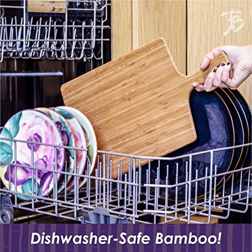 Totally Bamboo GreenLite 18" Dishwasher Safe Bamboo Serving Paddle and