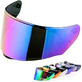 VCOROS Motorcycle Helmet Visor for Assault/Rapid/Stream Outer Face Shield | UV400 Protection,Motorcycle Helmet Visor Shield for Assault/Rapid/Stream/FF320/FF328/FF353/FF800 Helmet Accessories