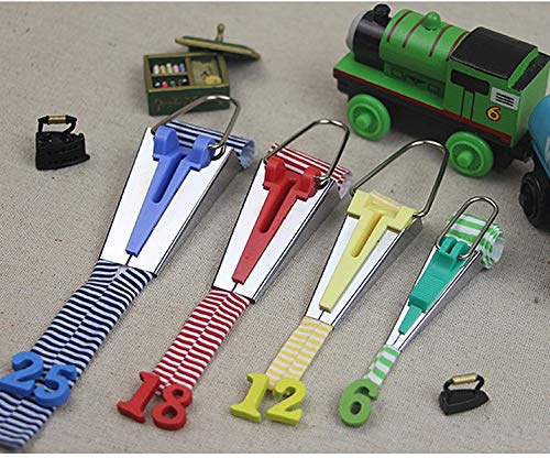 Sewing Tools 4Pcs/Set Sewing Accessories Bias Tape Makers - 4 Size 6Mm 12Mm 18Mm 25Mm Bias Binding Tape Maker - (Color: 25Mm)