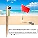 MILIMOLI Beach Umbrella Sand Anchor - Outdoor Umbrella Base - Flag Pole Holder - Use in Soil, Sand,Lawn