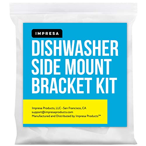 Dishwasher Side Mount Bracket Kit Compare to DWBRACKIT1 Electrolux
