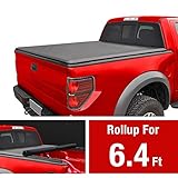 MAXMATE Soft Roll Up Truck Bed Tonneau Cover for 2019-2020 Ram 1500 New Body Style | Fleetside 6.4' Bed | Without Ram Box