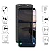 Top Canyon KKA110413 Galaxy S8 Plus Screen Protector,Topcanyon S8 Plus Privacy Tempered Glass Anti-Spy [3D Curved][Case Friendly] Screen Protector Shield for Samsung Galaxy S8 Plus (Transparent)